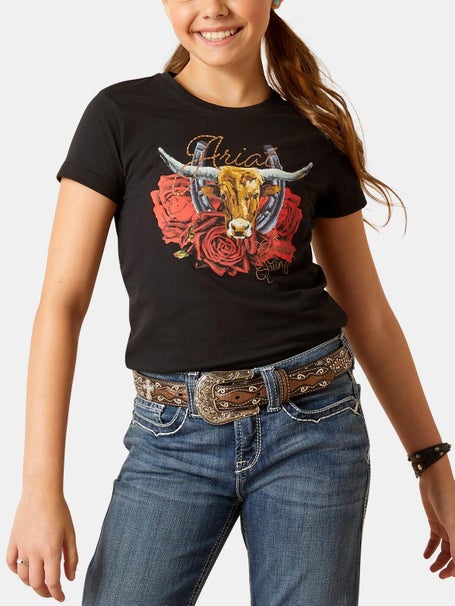 Ariat X Rodeo Quincy Youth Steer Rodeo Tee Shirt