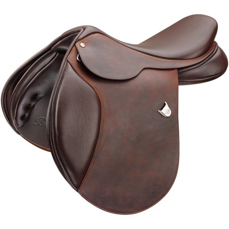 Bates Caprilli Close Contact Jump Saddle-Extended Flap