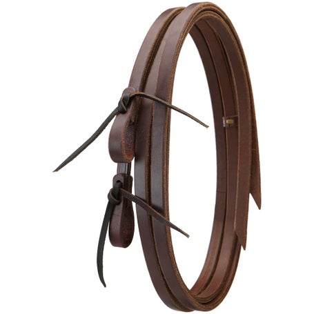 Berlin Ranch Brand Leather Waterloop Split Reins 8