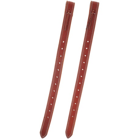 Berlin Harness Leather Rear Cinch Billet Straps Pair