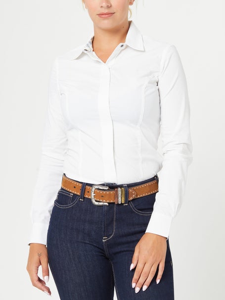 Chestnut Bay Annie-O Western Long Sleeve Show Shirt