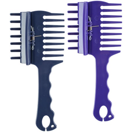 Equi-Essentials Spring Loaded Clip Braiding Comb