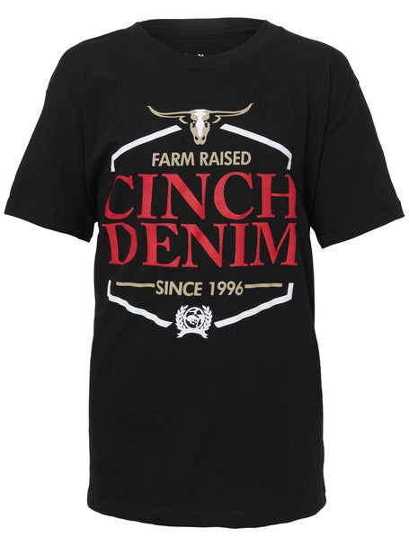 Cinch Boys Denim Graphic T-Shirt