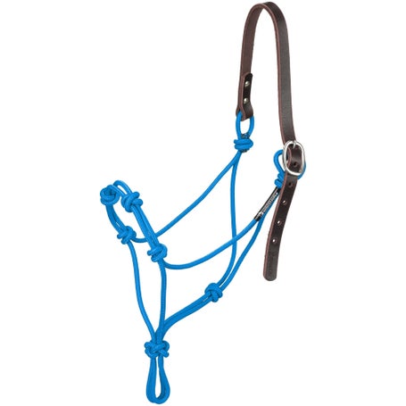 Knotty Girlz Stiff 4-Knot Leather Quick Release Halter
