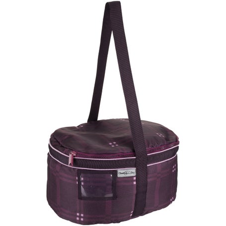 Chestnut Bay Quilted Lined Helmet Bag