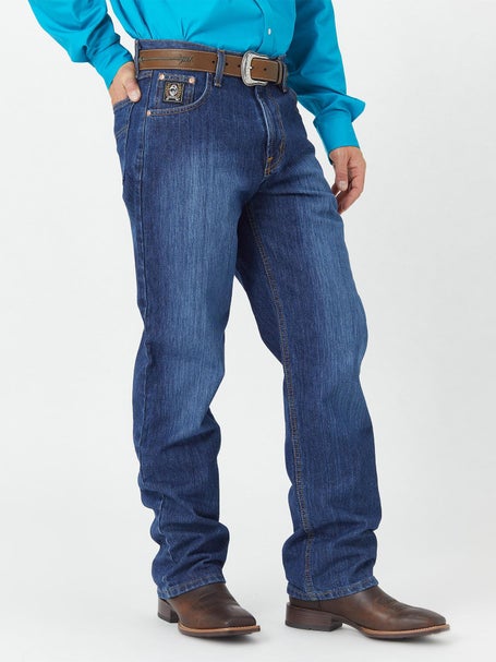 Cinch Men's Jesse Mid-Rise Slim Straight Leg Jeans