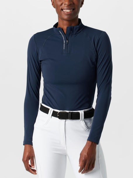 Catago Womens Bree Long Sleeve Half Zip Top
