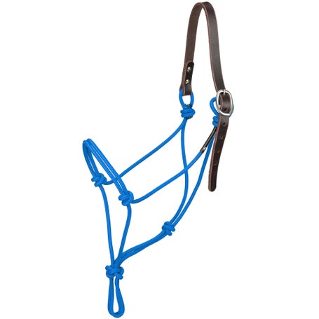 Knotty Girlz Stiff 2-Knot Leather Quick Release Halter