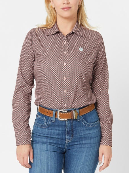Cinch Womens Crab Apple Print ArenaFlex Shirt