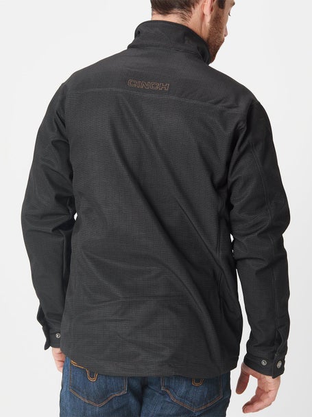 Cinch Men's Black Bonded Softshell Jacket