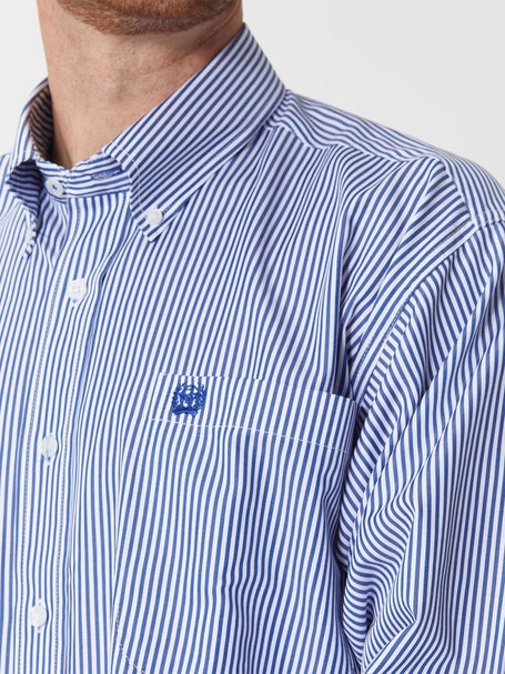 Cinch Men's Tencel ClassicFit Striped Button Down Shirt Riding