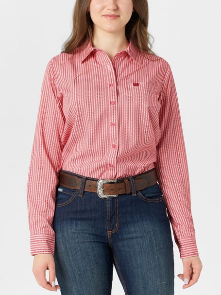 Cinch Womens Crimson Print ArenaFlex Shirt