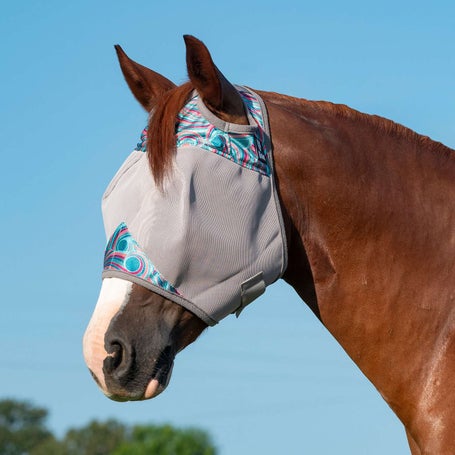 Cashel Crusader Patterned Standard Fly Mask