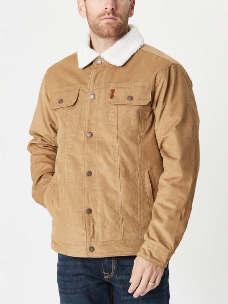 Cinch Mens Corduroy Sherpa Lined Trucker Jacket