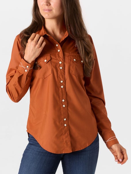 embroidered dress with sleeves Filson Women's Embroidered Western Shirt – Old Souls NY