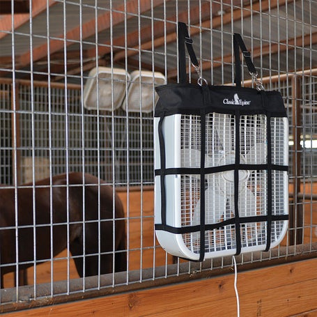 Classic Equine Box Fan Bag Holder/Stall Hanger