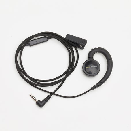 Micro auricular largo mono Ceecoach para el entrenador. Con