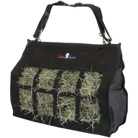 Classic Equine Top Load Hay Bag- Black/Ruby Basket main image 1