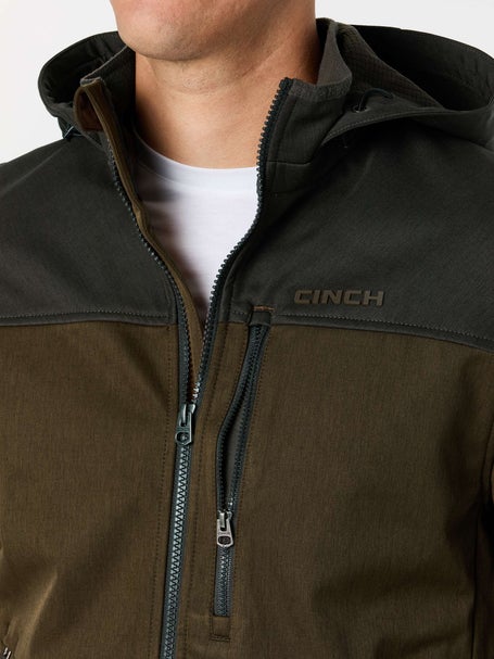 Cinch Men's Color Blocked Hooded Softshell Jacket Riding Warehouse