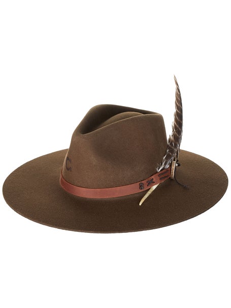 Charlie1Horse Wild West Tee Pee Felt Hat 4 Brim