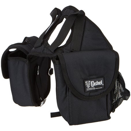 Cashel Bottle & Lunch Holder Horn Bag Black