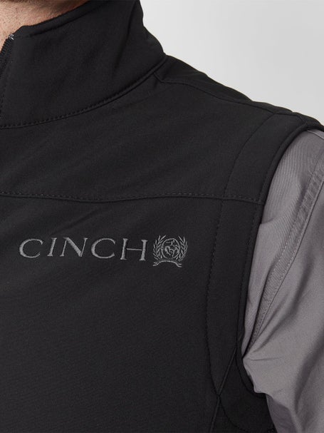 Cinch Men's Black Bonded Softshell Jacket