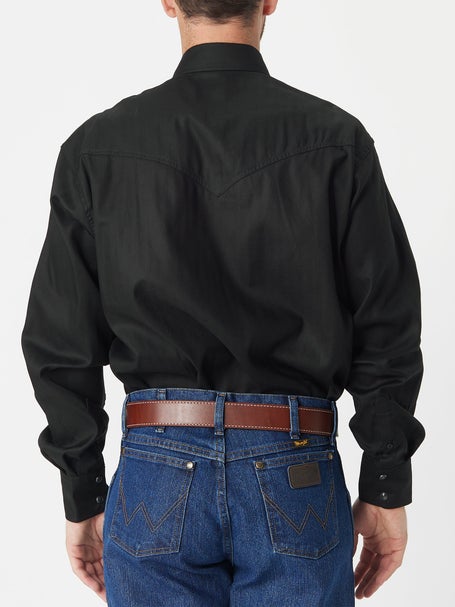 Cinch Men's Long Sleeve Western Pearl Snap Dress Shirt | Riding Warehouse