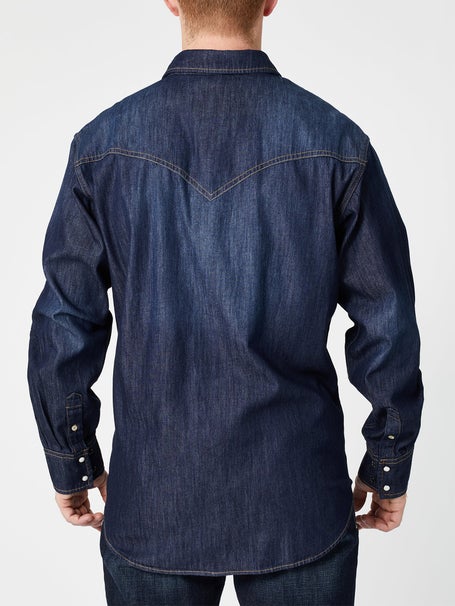 Cinch Men's Long Sleeve Western Pearl Snap Dress Shirt | Riding Warehouse