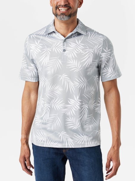 Cinch Mens ArenaFlex Short Sleeve Leaves Print Shirt