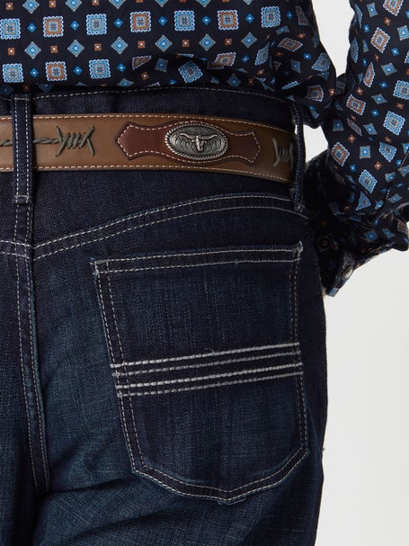 Cinch Men's Silver Label Rinse Performance Jeans Riding Warehouse