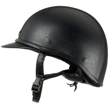 NEW Charles Owen AYR8 PLUS 6 7/8 Riding Helmet Charles Owen Riding Helmet AYR8 PLUS CUSTOM Leather with  main image 2