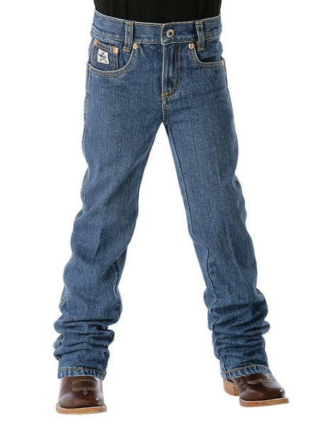 Cinch Jeans  Boy's Relaxed Fit Jean - Medium Stonewash