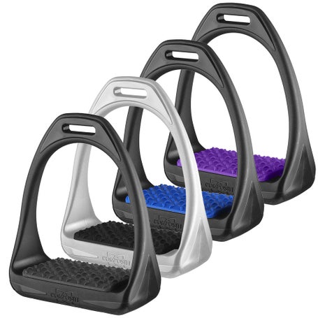 Compositi Reflex 3D Stirrup Irons Black/Black