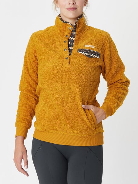 Teddy Womens Half-Zip Fleece