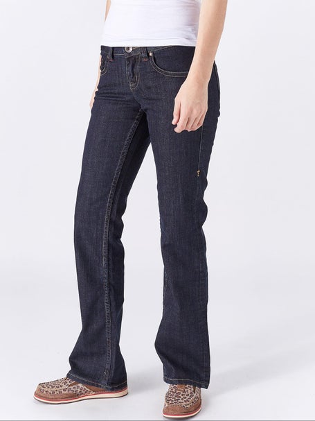 RANK 45® Women's Mid Rise Dark Bootcut Jeans