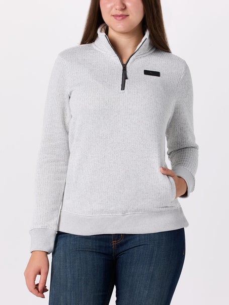 Cinch Womens 1/4 Zip Sweater Knit Pullover