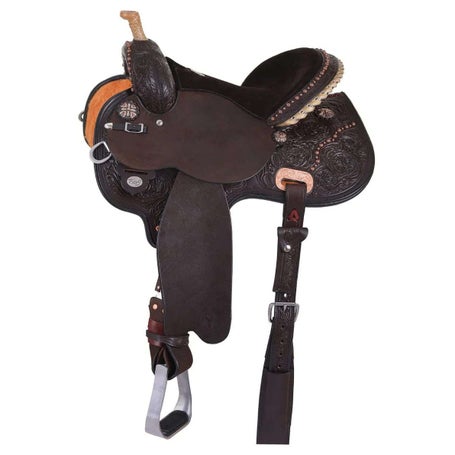 Circle Y Kenda Lenseigne Black Powder Shooter Saddle
