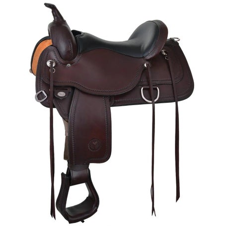 Circle Y Topeka Flex 2 Western Trail Saddle