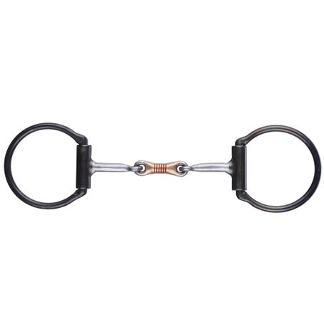 Dutton Copper Dogbone Western Dee Snaffle Bit