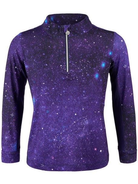 Dapplebay Kids Constellation 1/4 Zip Long Sleeve Top