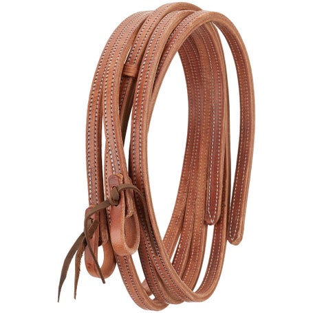 Berlin Hermann Oak Doubled-N-Stitched Split Reins 5/8