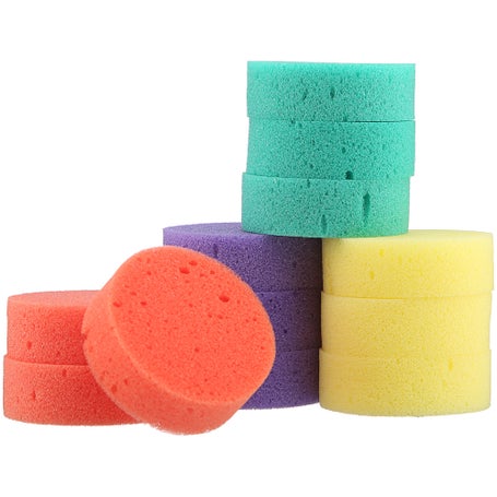 Equi-Essentials Rainbow Tack Sponges 12-Pack