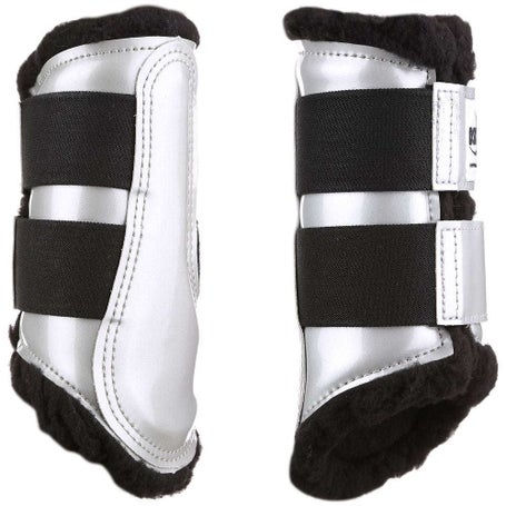 DSB Dressage Sport Boots Patent Glossy- Black Fleece