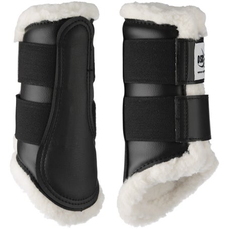 DSB Dressage Sport Boots Original - White Fleece | Riding Warehouse