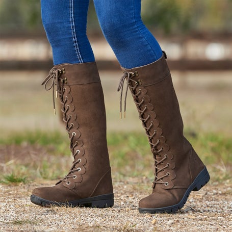 Women's Tall Leather Boots