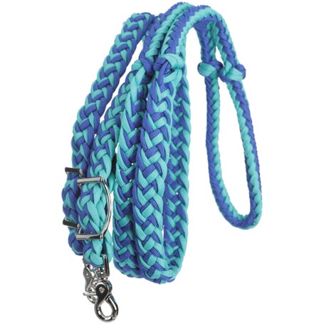 Epic Animal Braided Barrel Reins w/Scissor Snaps