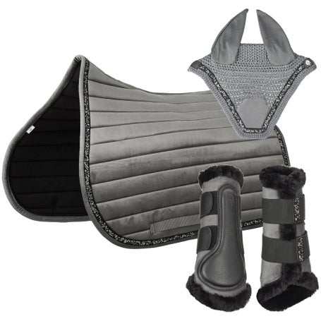 Equinavia Arendal Matching Horse Pad Boots & Bonnet Set
