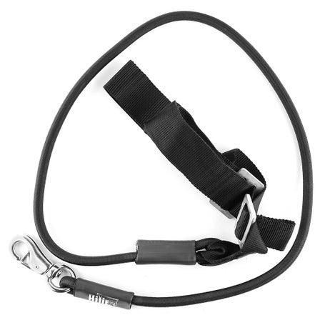 Hit Air Bungee Lanyard Black Regular Length - Happy Horse Tack Shop