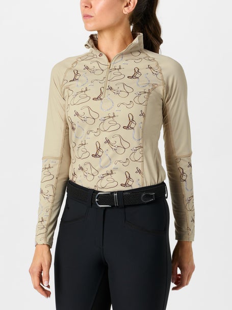 Equine Couture Ladies Long Sleeve Sport Shirt