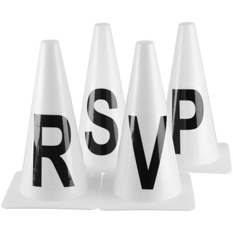 Equi-Essentials Dressage Letters Training Cone Set